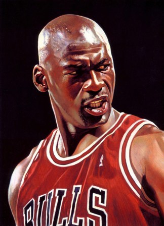 michael jordan black