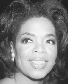 Talk show host Oprah Winfrey